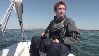 How to Sail  Your first sail Single handed boat [upl. by Barabbas]