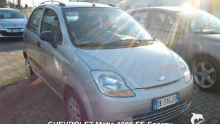 CHEVROLET Matiz 1000 SE Energy  Auto Usate Alessandria Piemonte [upl. by Nahc581]