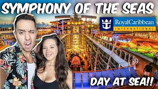 SYMPHONY OF THE SEAS VLOG DAY 2  Day at Sea amp Izumi Sushi symphonyoftheseas cruiseship izumi [upl. by Bart]