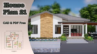 3 Bed Rooms House Plan 021 [upl. by Apgar]