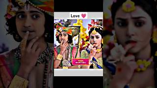 Haan ke Haan ❤️ Radha Krishna love shorts krishna new trending song radhakrishna love short [upl. by Lebbie]