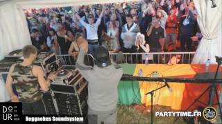 Reggaebus Soundsystem at Dour Festival by Party Time TV  14 JUILL 2016 [upl. by Imac]