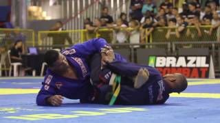 Erberth Santos vs Gilmar Oliveira at BJJ Rio Winter Open 2016 [upl. by Mairam]