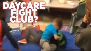 VIDEO Children brawl in alleged day care fight club [upl. by Aldridge]