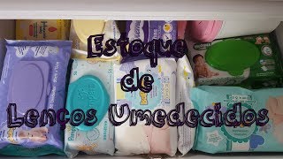 Estoque Lenço Umedecidos [upl. by Ettena]