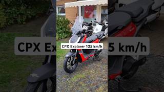 Vmoto CPX Explorer ERoller mit 105 kmh max Geschwindigkeit emobility vmoto elektroroller [upl. by Aletta]