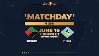 Concacaf Gold Cup 2023  Martinique vs St Lucia [upl. by Almeta]