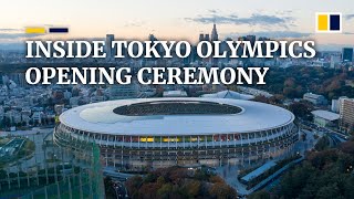 Inside the Tokyo 2020 Olympics opening ceremony [upl. by Player]