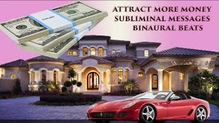 MONEY MAKING MINDSET ATTRACT MONEY  Master Money Manifestation Binaural Beats Subliminals [upl. by Esom]