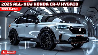 AllNew Honda CRV Hybrid 2025 Is it the Most Efficient Hybrid SUV Ever [upl. by Swiercz]