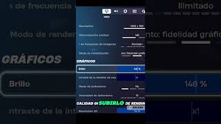 El truco definitivo para FPS En Fortnite✅ fortnite shorts [upl. by Annaeoj937]