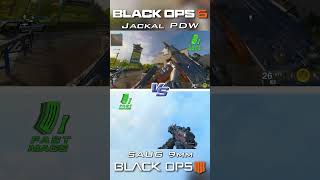 These PDWs Are Deadly and Nimble  Jackal PDW vs SAUG 9mm warzone blackops gaming guncomparison [upl. by Limbert]