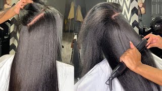 You too Can Get These 1 Pass Flat Iron Results [upl. by Htezzil]