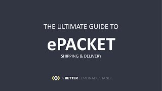 ePacket Tracking ePacket Shipping ePacket Delivery  Everything you Need to Know [upl. by Hsoj613]