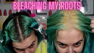 How I Bleach my Roots  Kirby Rose [upl. by Haines984]