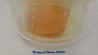 ASMR of 1g of Gold in Aqua Regia to make Chloroauric Acid Now with music 😃 [upl. by Woothen]