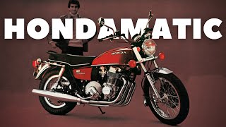 The time Honda made an Automatic Motorcycle in 1976 [upl. by Attener]