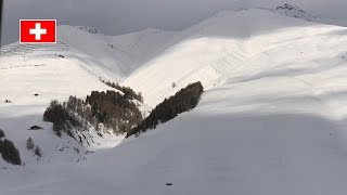 First Skiing Experience in Switzerland at Klosters Ski Resort 🇨🇭 [upl. by Alverta47]