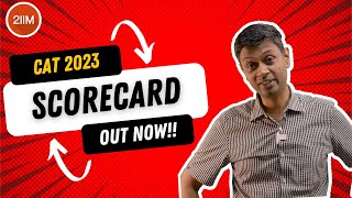 CAT 2023 Scorecard Out  Link in Description  2IIM CAT preparation [upl. by Uzial]