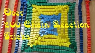 200 Chain Reaction Ideas in 20000 Dominoes [upl. by Abel]