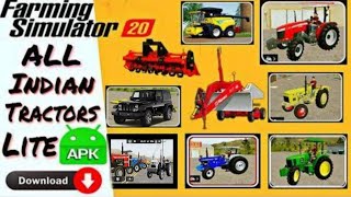 how to download fs 20 tractor mod in hindi [upl. by Styles]