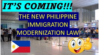 NEW PHILIPPINE IMMIGRATION LAW  TO BE IMPLEMENTED IN 2024 [upl. by Pleione]