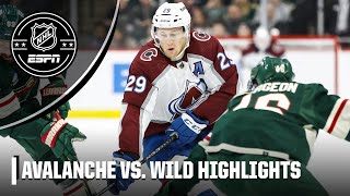 Colorado Avalanche vs Minnesota Wild  Full Game Highlights [upl. by Tasia649]