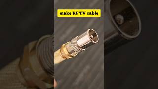 make RF TV cable antenna amazing dtv [upl. by Kemeny]