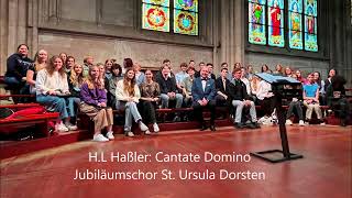 Cantate Domino  375jähriges Jubiläum Gymnasium St Ursula Dorsten [upl. by Birkle]