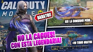 NO LA CAGUES ASI CONSEGUI LA LEGENDARIA TIROS GRATIS en EVENTO 20 COD MOBILE  Dimitry [upl. by Buyer]