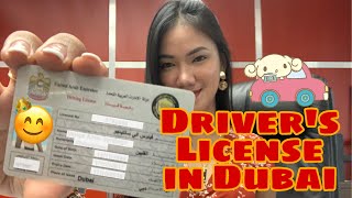 BUHAY SA DUBAI HOW TO GET A DRIVING LICENSE IN DUBAI  COST AND TIPS [upl. by Hajidak699]