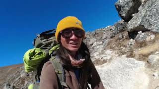 Trekking EBC in Nepal day5amp6 dingboche—chukhung—Lobuche [upl. by Modesty]