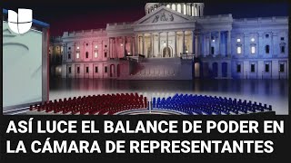 Te mostramos en realidad aumentada cómo va la distribución de la Cámara Baja tras las elecciones [upl. by Epotimet]