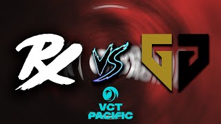 PRX vs GENG  VCT Pacific Stage 2 VCTWatchParty wgaming [upl. by Terrilyn224]