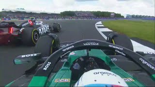 Hulkenberg pulls the best overtake of the race while casually talking to his engineer on damp track [upl. by Avril590]