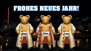 Lustiger Silvester Gruß 🍸 Guten Rutsch ins Neue JahrHappy New Year WhatsApp Video kostenlos 2018 [upl. by Afinom]