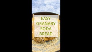 Easy Granary Soda Bread shorts [upl. by Auqinahc]