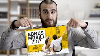 BONUS MOBILI 2017 Come rinnovare casa risparmiando [upl. by Lleryt]