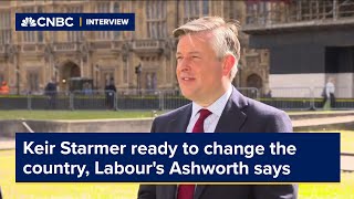 Keir Starmer ready to change the country Labours Ashworth says [upl. by Ateloj317]