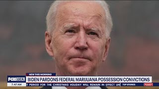 President Biden pardons federal marijuana possession convictions [upl. by Asoj]