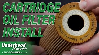 Correctly Installing Cartridge Oil Filters [upl. by Wrennie]