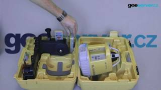 Univerzální rotační laser Topcon RLVH4DR [upl. by Pilif]