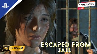 Prison Break  Rise of the Tomb Raider  Chapter 4  PS5 [upl. by Ignace]