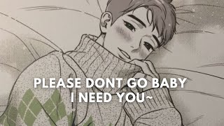 asmr  needy sick boyfriend begs you to give him cuddles clingywhimperyfluff [upl. by Austina913]