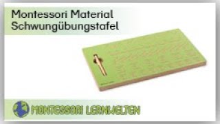 Erläuterungen und Anleitungen zum Material Die Schwungübungstafel [upl. by Anel]