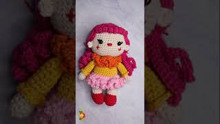 Clown 🤡 Amigurumi Crochet Doll Tutorial Link In The Description [upl. by Nyledam]