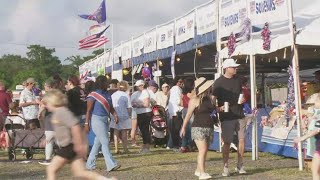 Plaquemines seafood festival underway [upl. by Torey]