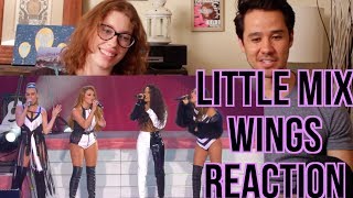 LITTLE MIX  WINGS  REACTION  One Love Manchester [upl. by Kcirb948]