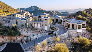 TOUR THE MOST LUXURIOUS 22500000 Scottsdale Mansion [upl. by Ammann]