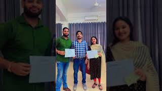 Parthenium hysterophorus Poster Competition winner🏆 Mr Shivam Singh amp Smriti Kumari viralvideo [upl. by Drona]